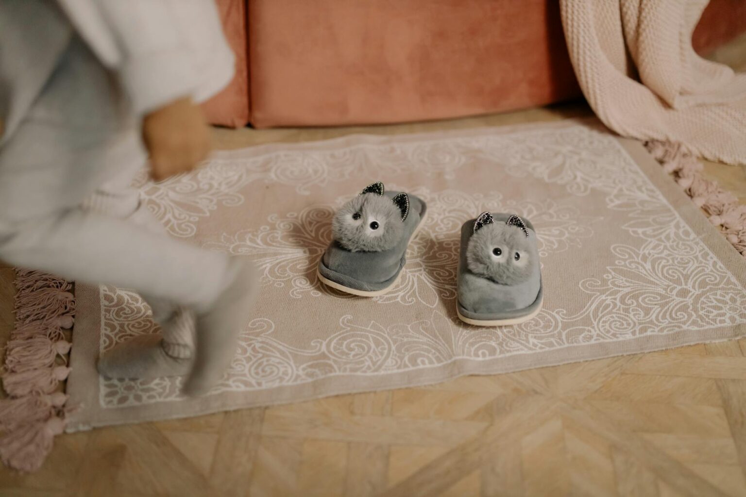 Elegant luxury slippers showcasing the comfort-first design philosophy inspiring high fashion