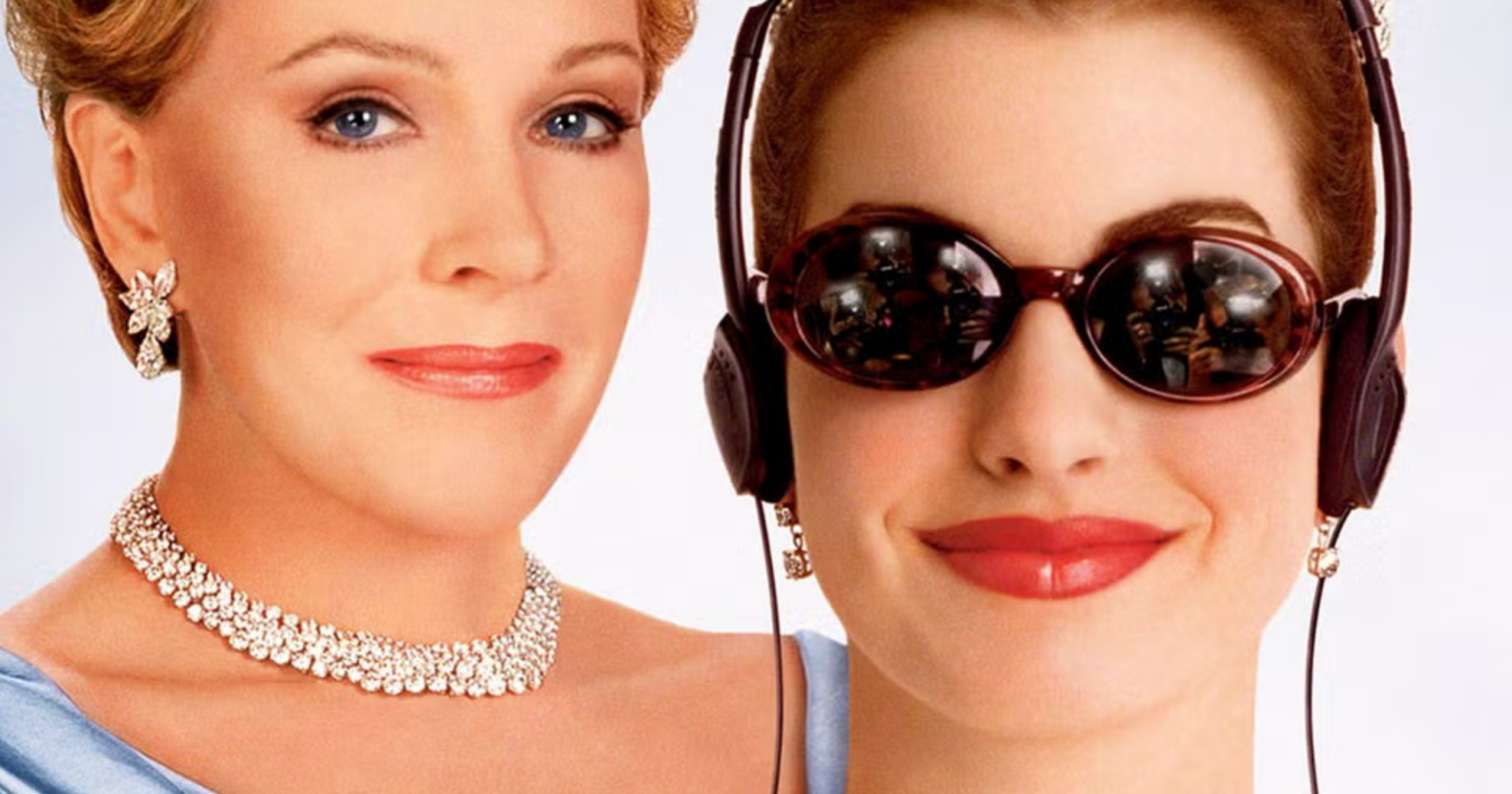 Princess Diaries 3 Cast Details Emerge After Four-Year Development Elegant movie theater with red carpet and spotlights for film premiere