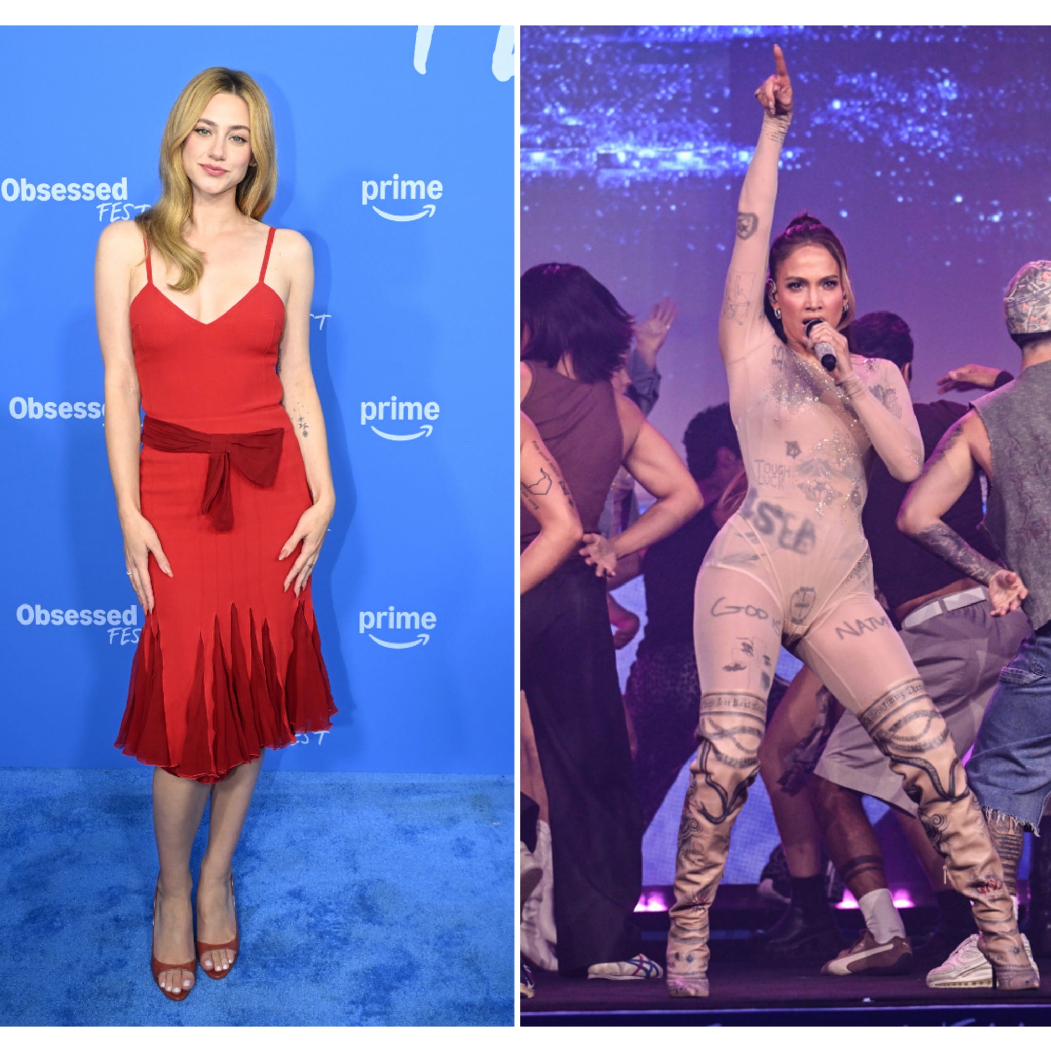 Guests gathered at an inaugural entertainment festival event